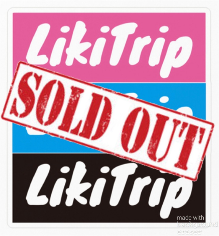 LikiTrip BOXロゴ ステッカー 