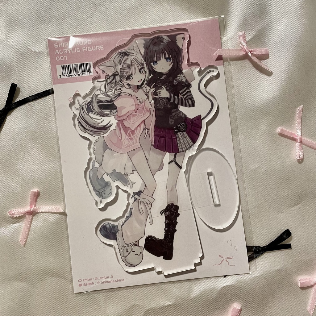 しろくろ仲良しアクリルスタンド