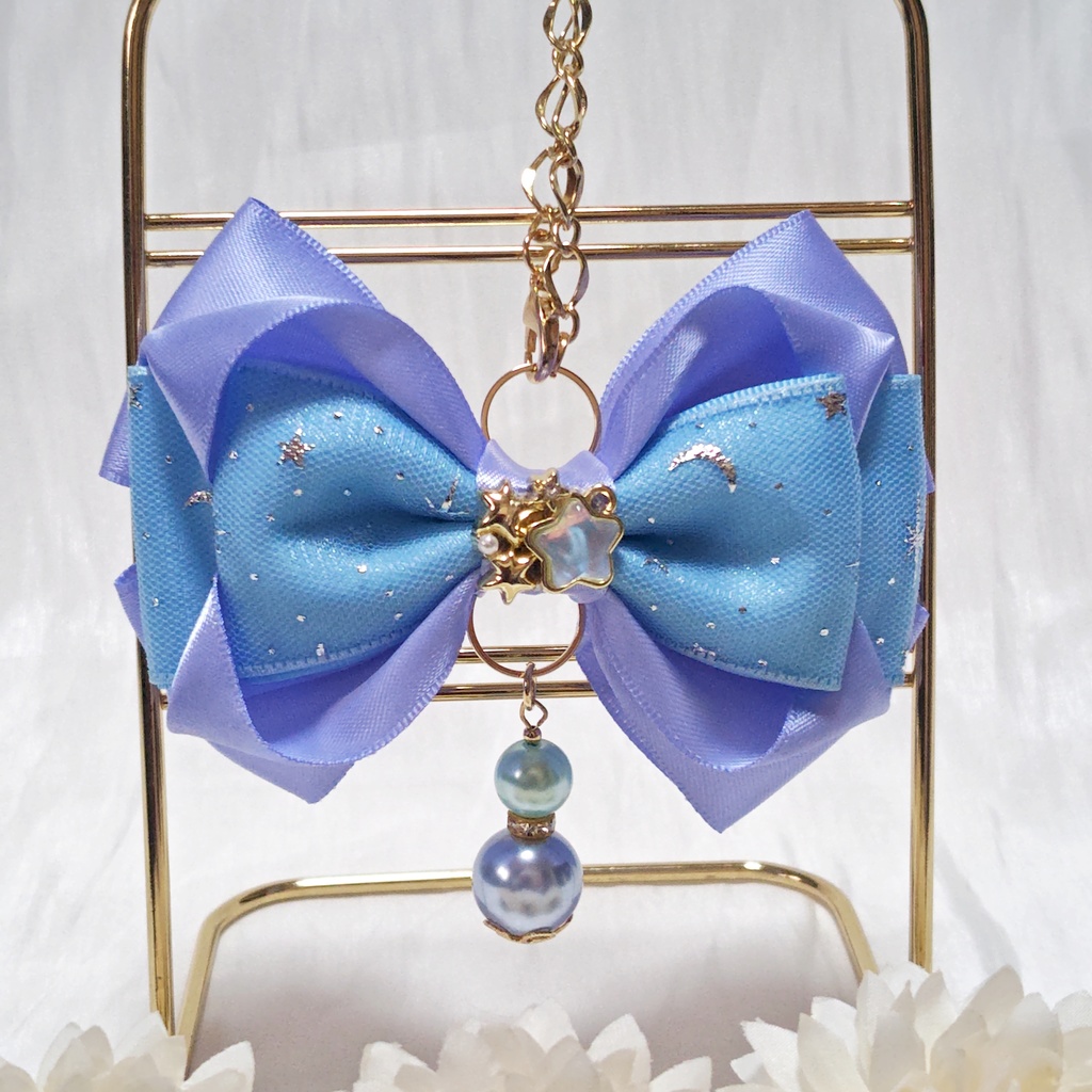 リボンバッグチャーム