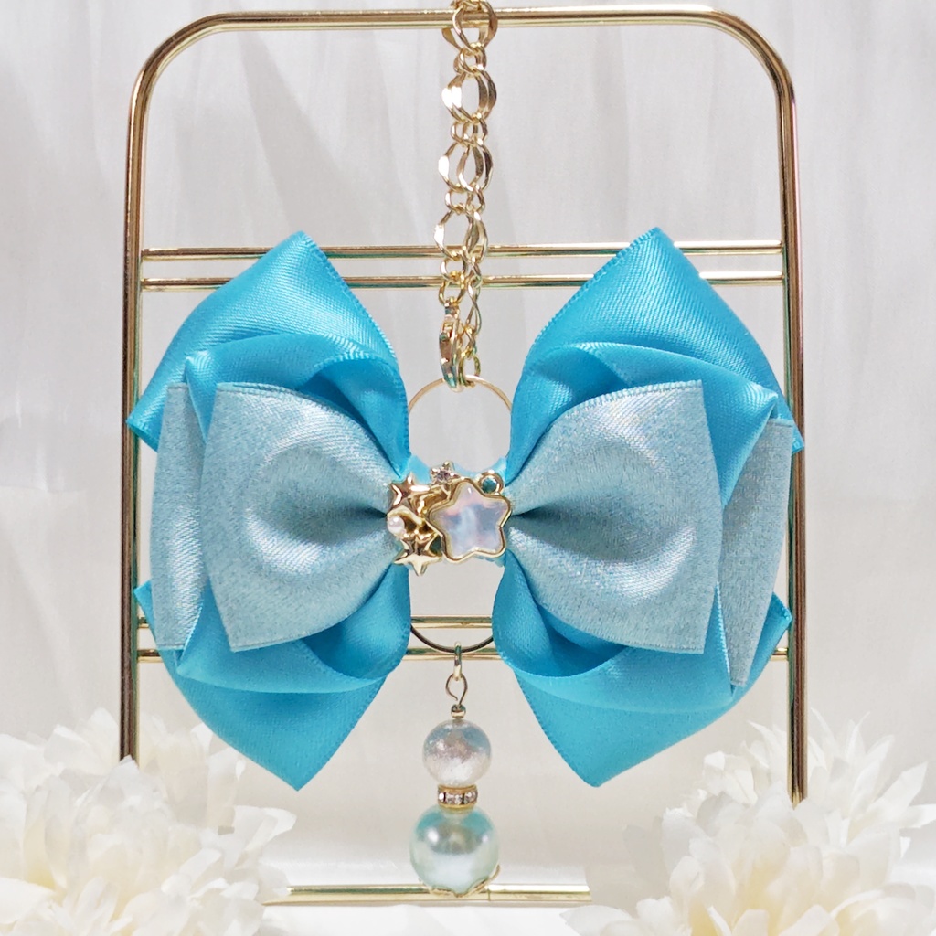 リボンバッグチャーム