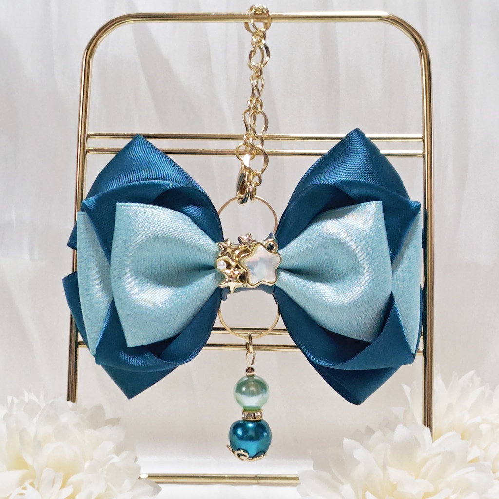 リボンバッグチャーム