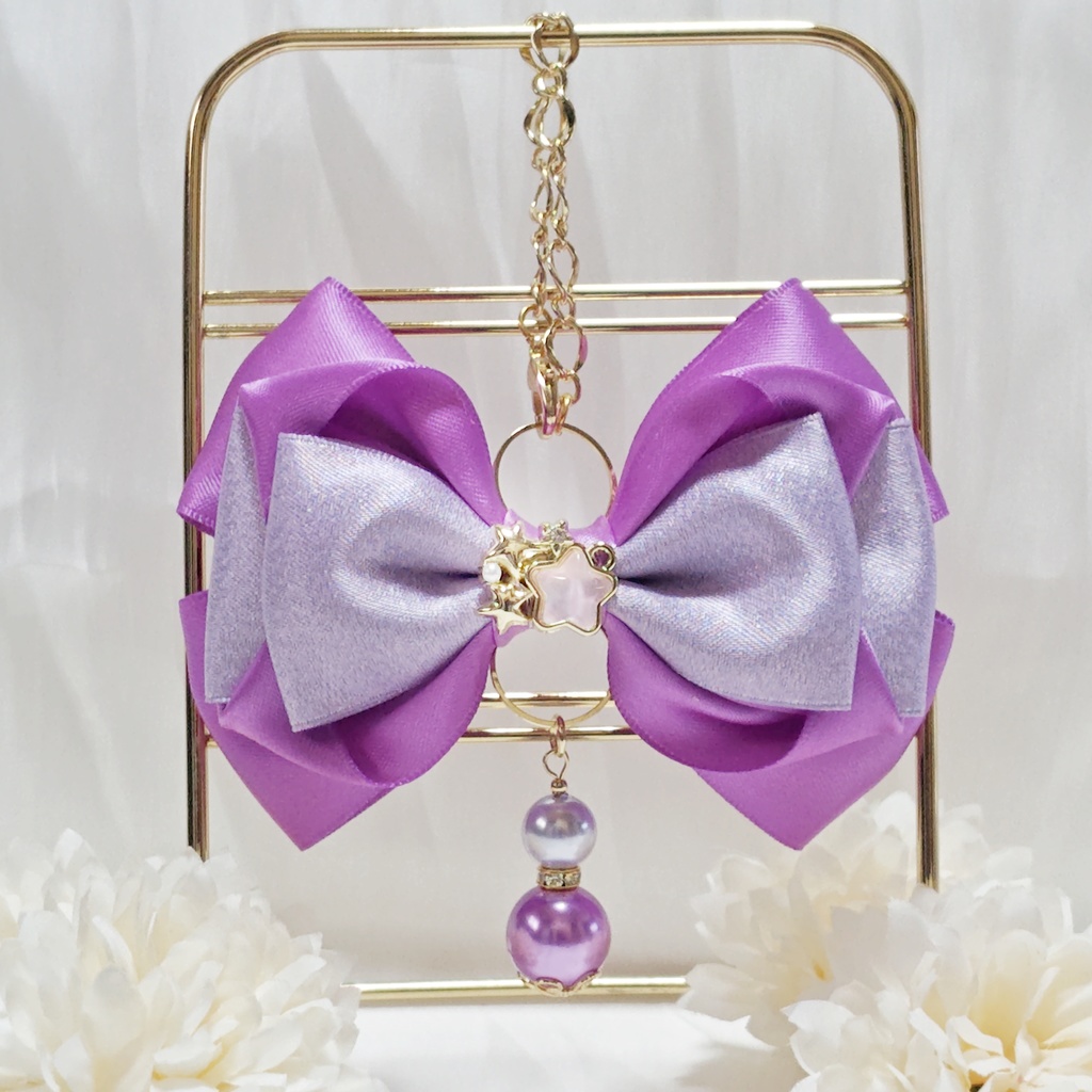 リボンバッグチャーム