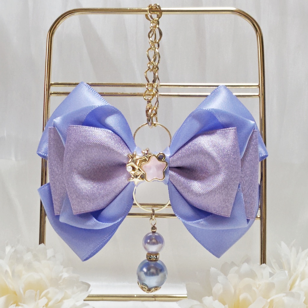 リボンバッグチャーム