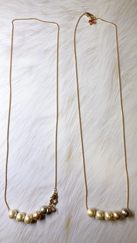 コットンパールネックレス(摂兵)