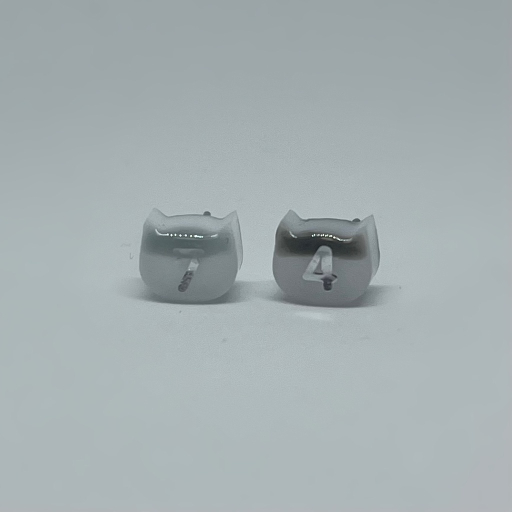 (SD山王など)ねこちゃん背番号ピアス