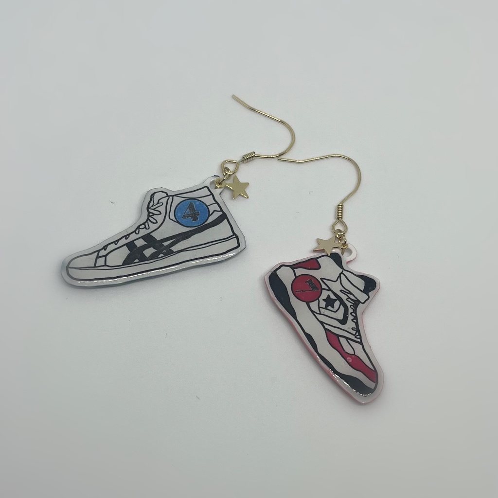 リョータ右(SD)バッシュモチーフピアス(イヤリング)