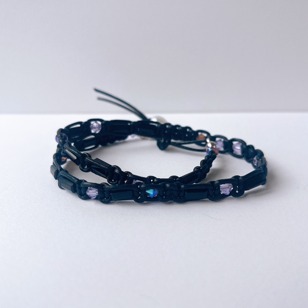 🌈🕒MECHATU-A イメージ お名前モールス信号ブレスレット