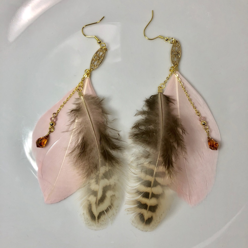 A3! 羽根ピアス(イヤリング)