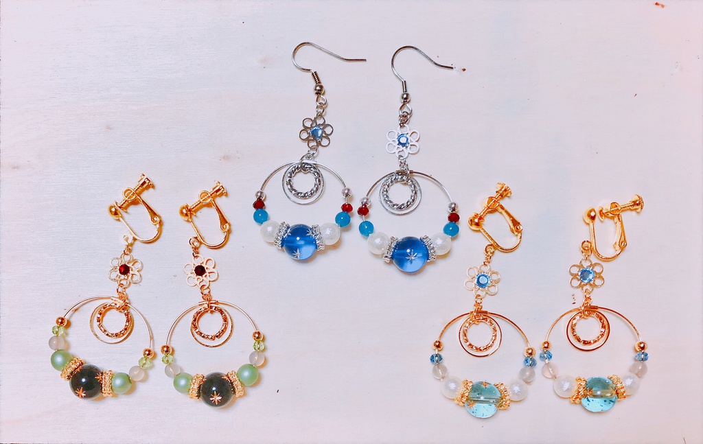 [DC] モチーフピアス(イヤリング) 