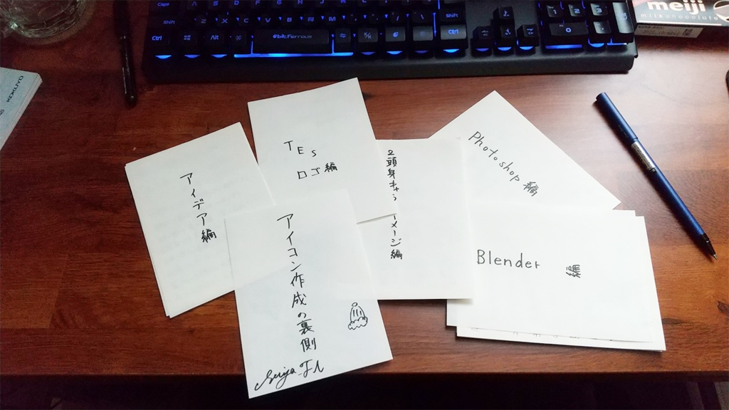 メモ帳 アイコン作成の裏側 30枚以上(数量限定販売)マニュアル付き