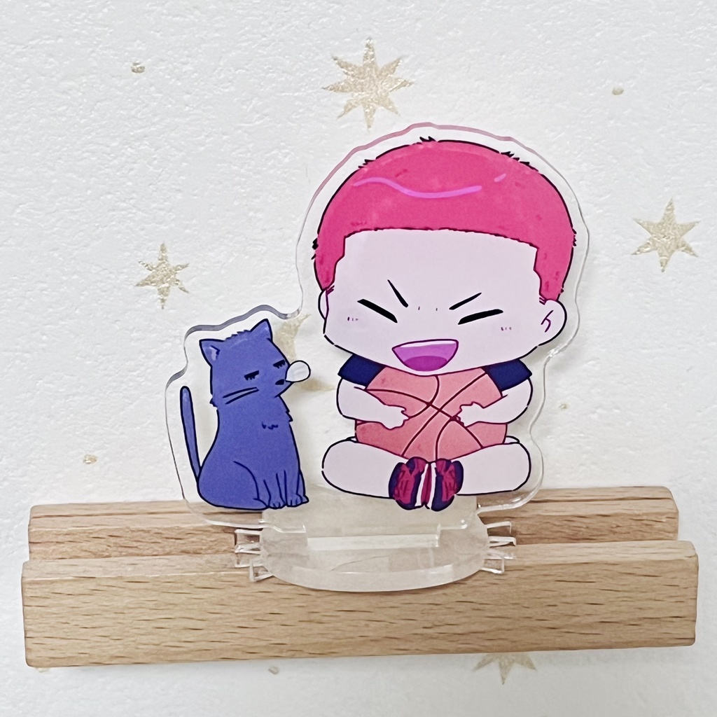 花道と流川ニャンコアクスタ