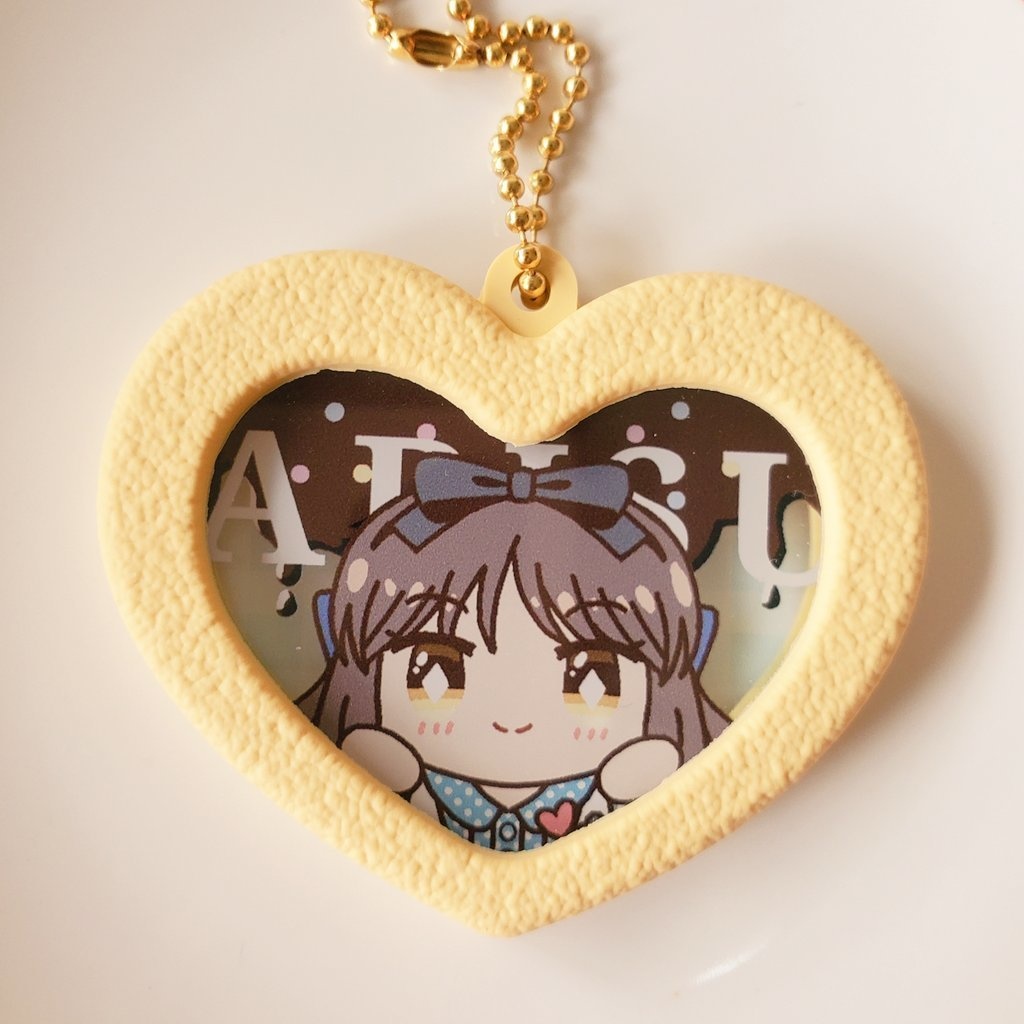 ステンドグラスクッキーキーホルダー