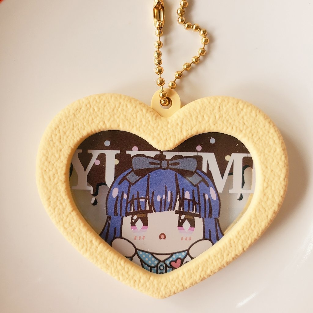 ステンドグラスクッキーキーホルダー