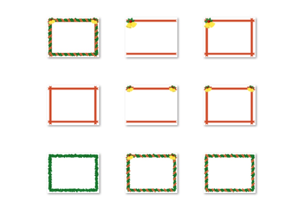 ありとあらゆるクリスマス系に使える素材集