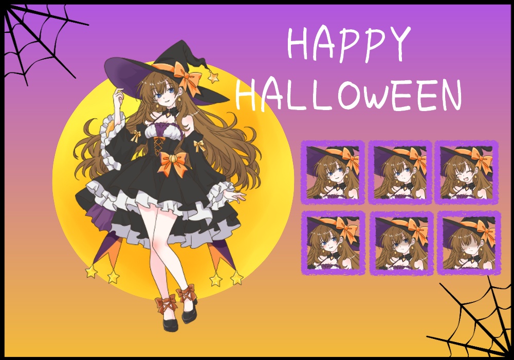 【無料有】立ち絵素材　魔女っ子