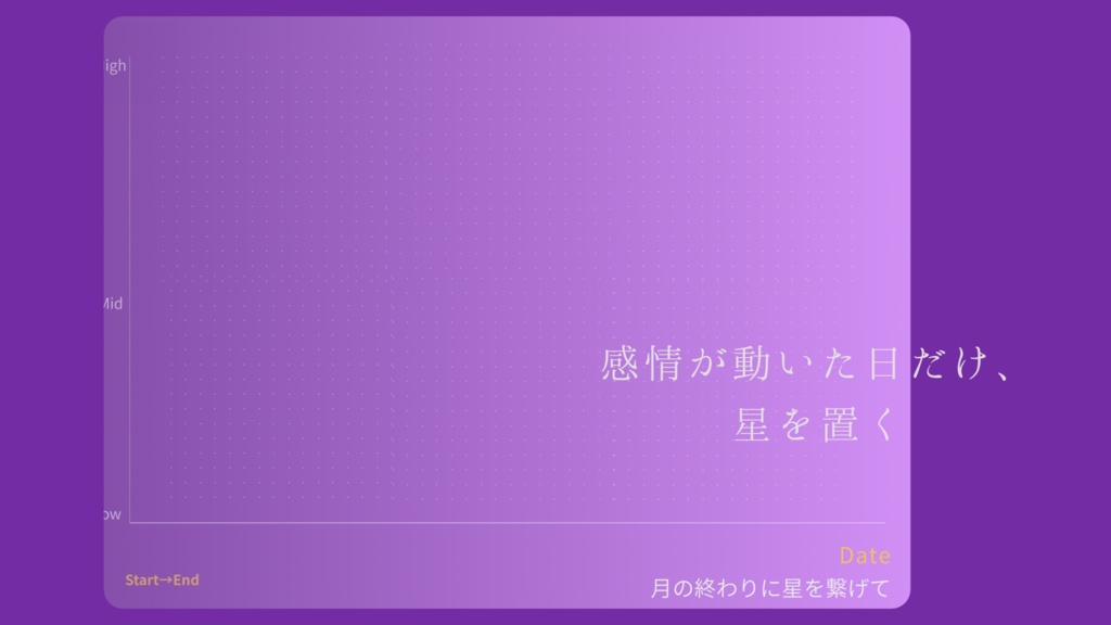 推し活デジタル手帳「一雫(ひとしずく)」|リンク付きPDFテンプレ
