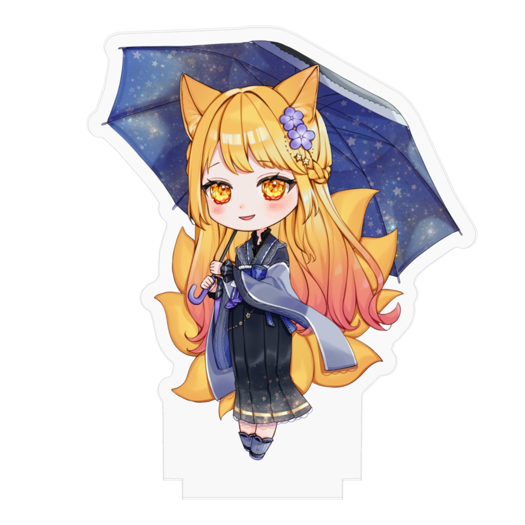 夜音まかろ SD袴衣装アクリルフィギュア