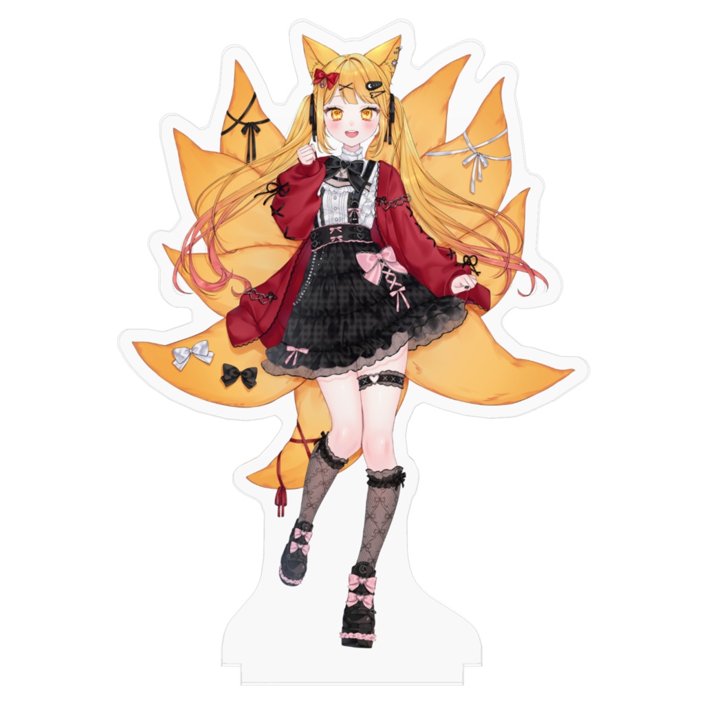 夜音まかろ 1周年記念衣装アクリルフィギュア