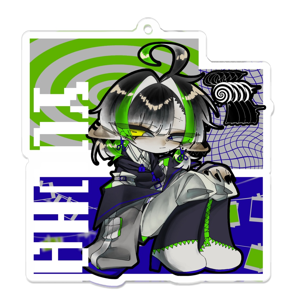 2P代理【アクリルキーホルダー】