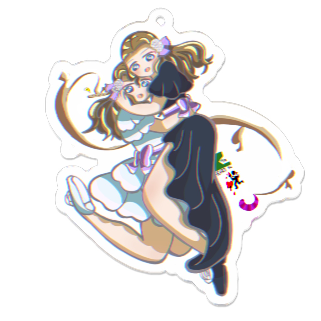 ルイフィリちゃんアクキー