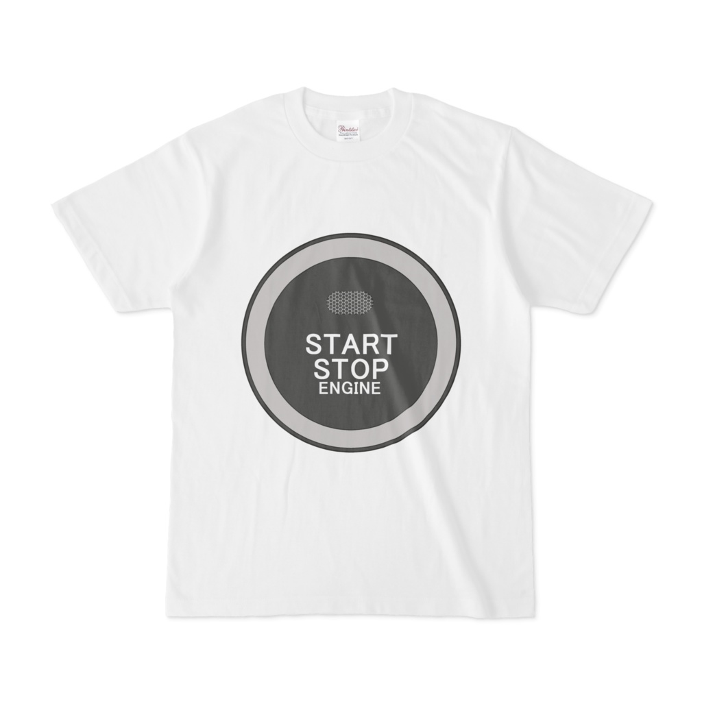 エンジンスイッチTシャツ（でかプリントver.）