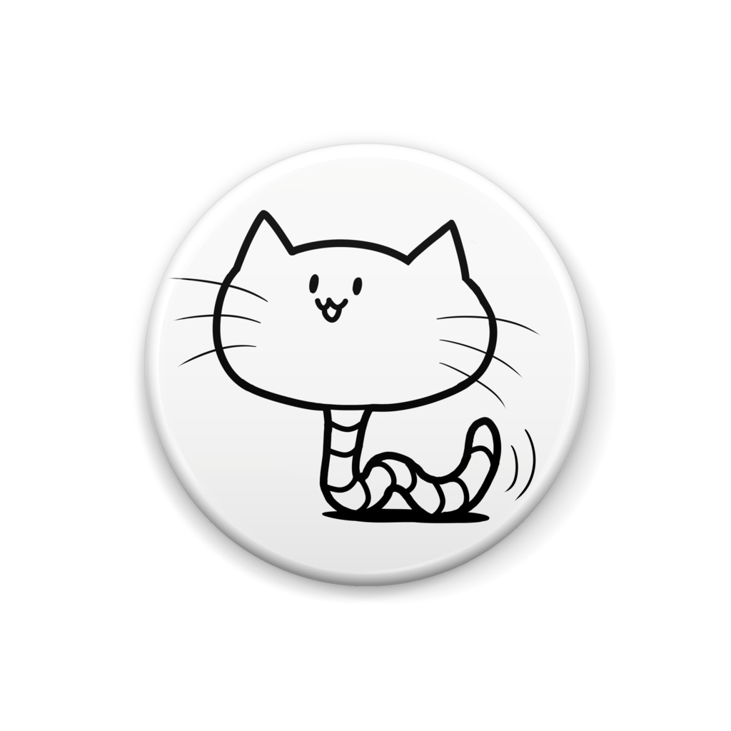 ねこみみずバッジ