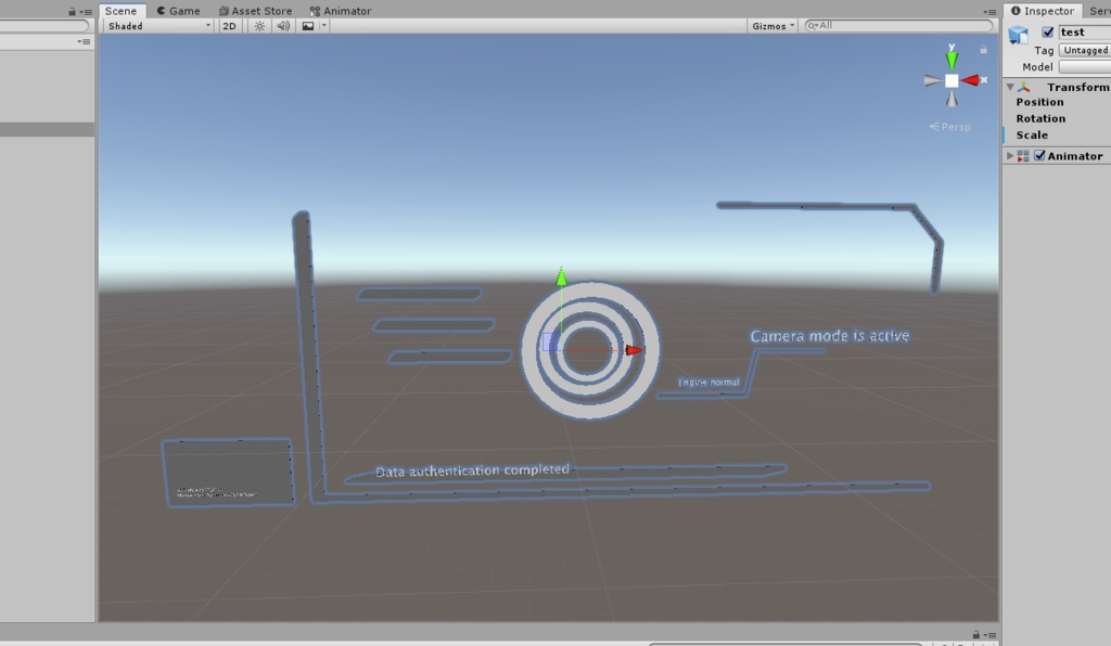 なんかカメラフレームっぽいの