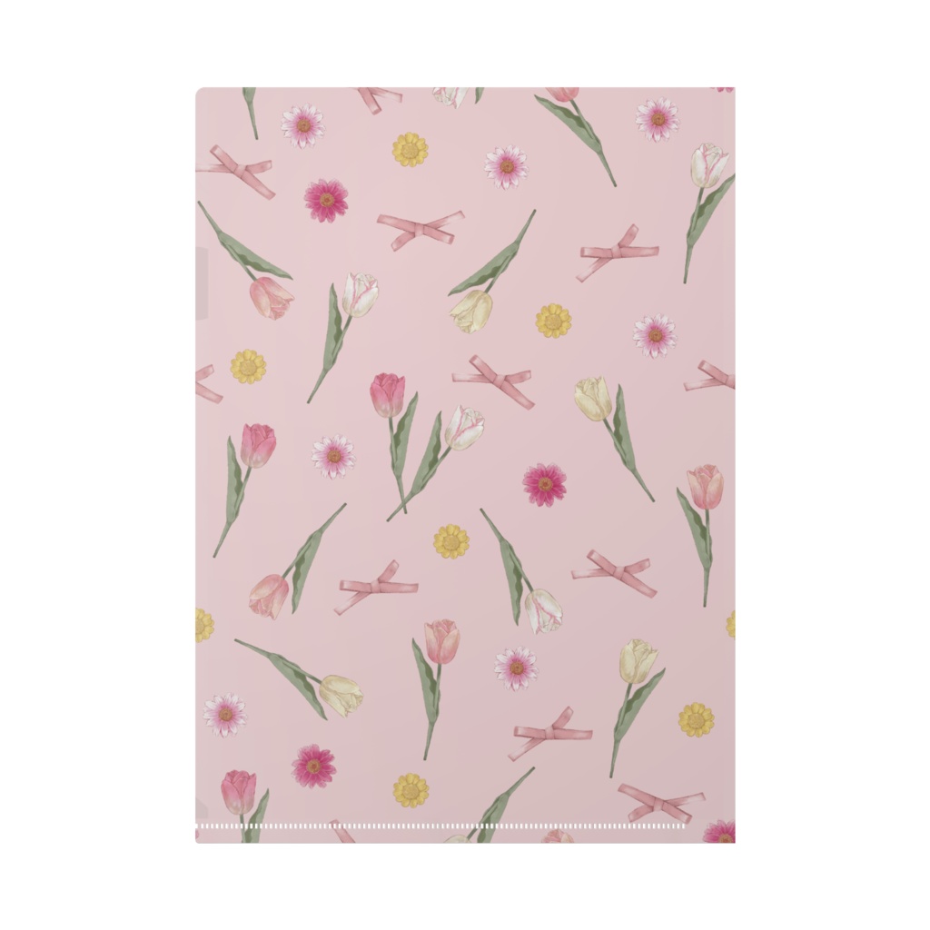 love is a flower クリアファイル