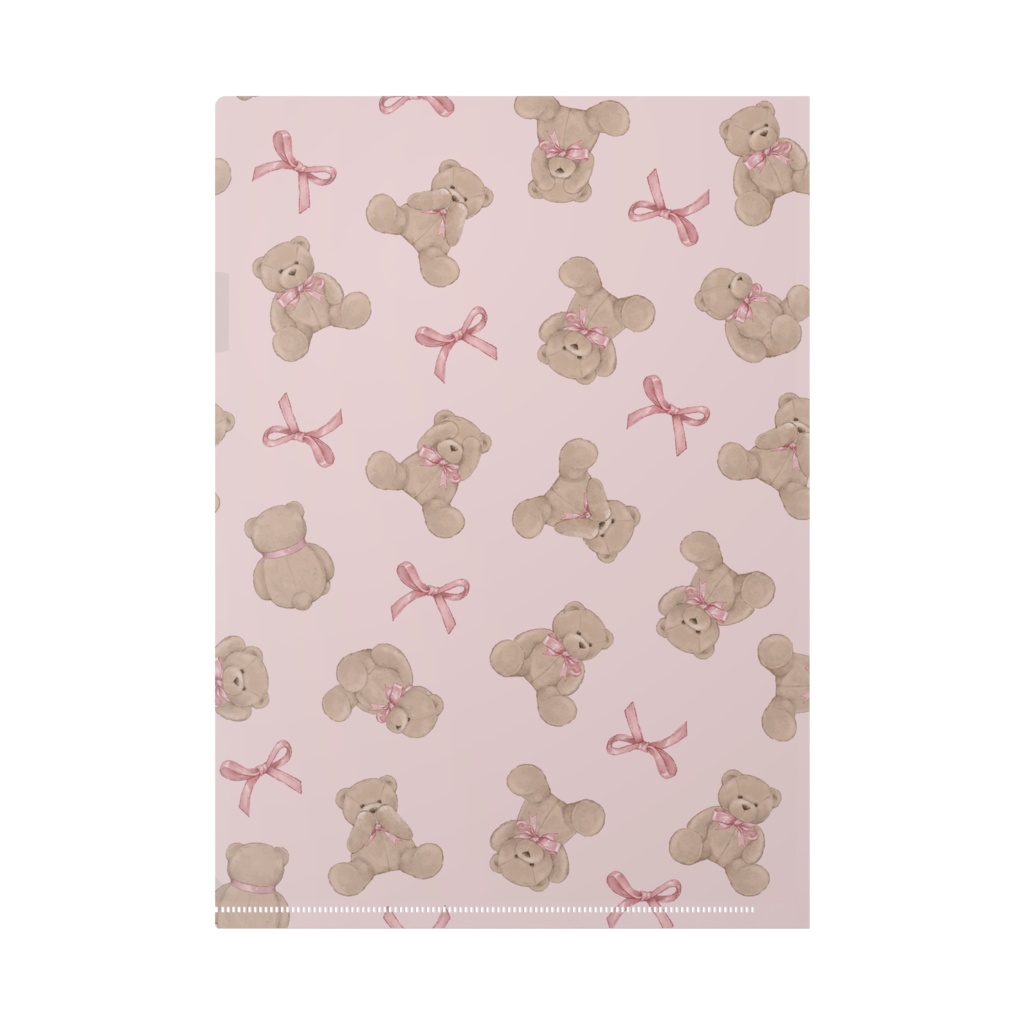 Love bears クリアファイル