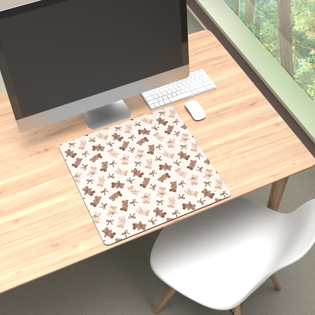 soft teddy clubプレイマット