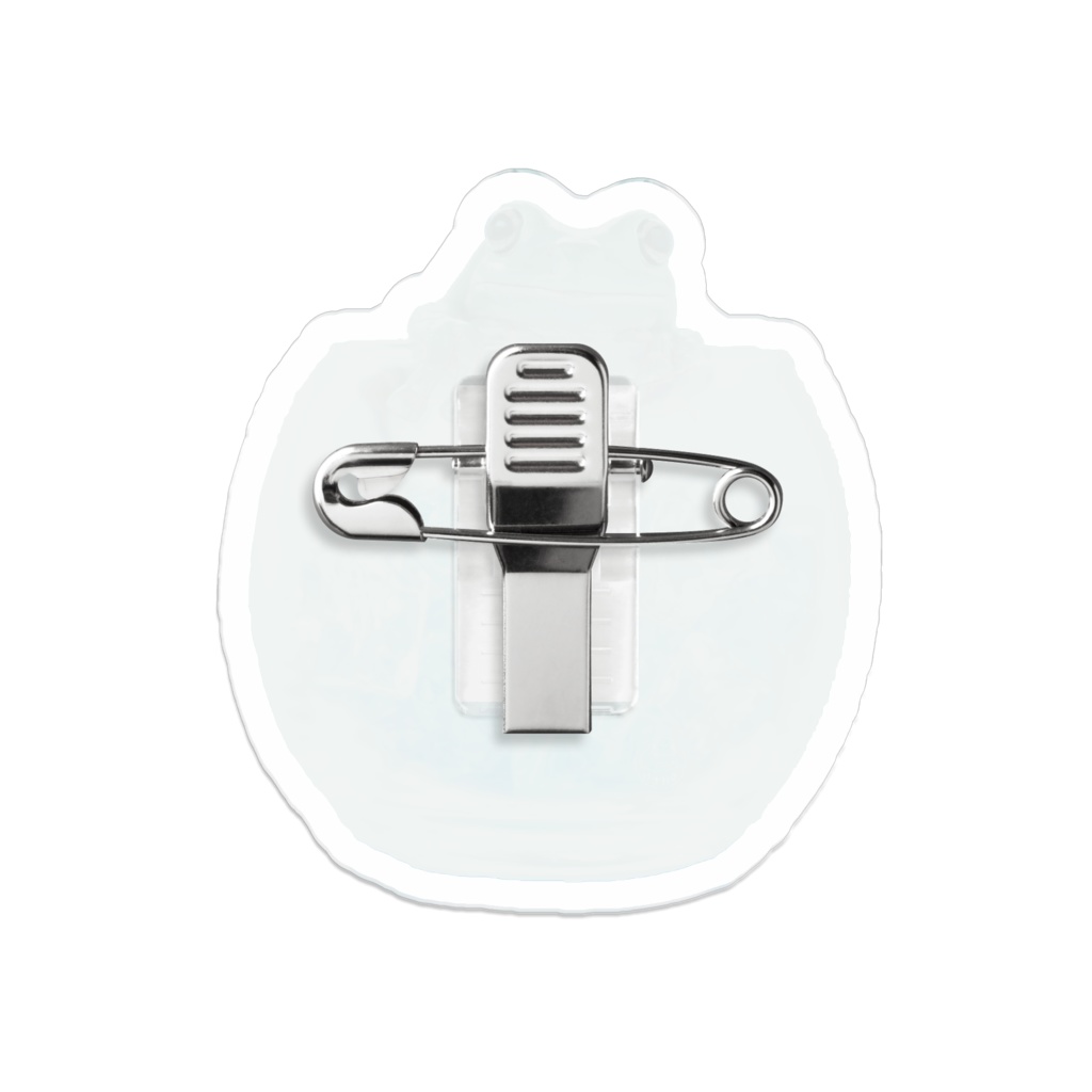 COOL FROG アクリルバッジ