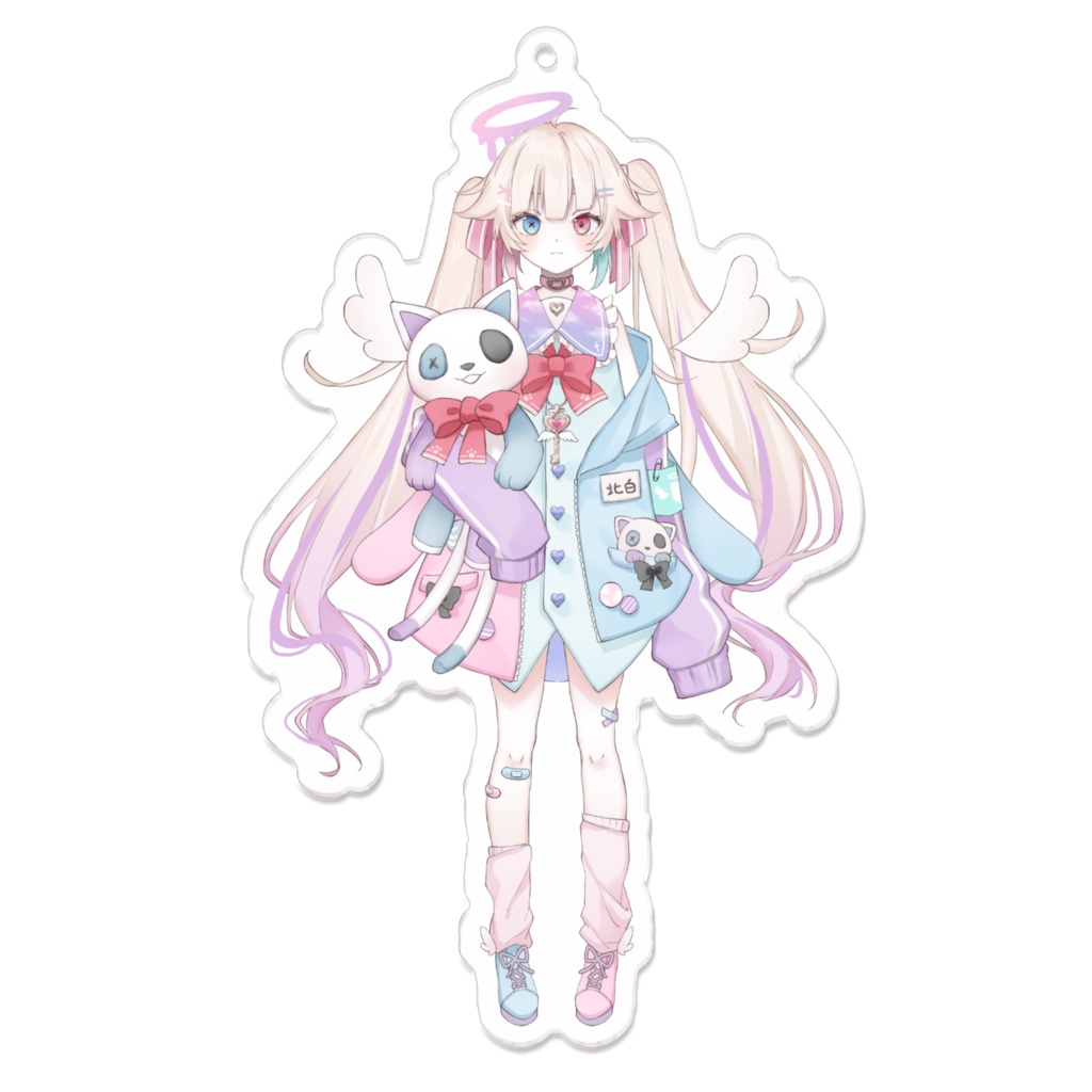 アクリルキーホルダー Ver.アナザー立ち絵【北白なぎさ/Vtuber】