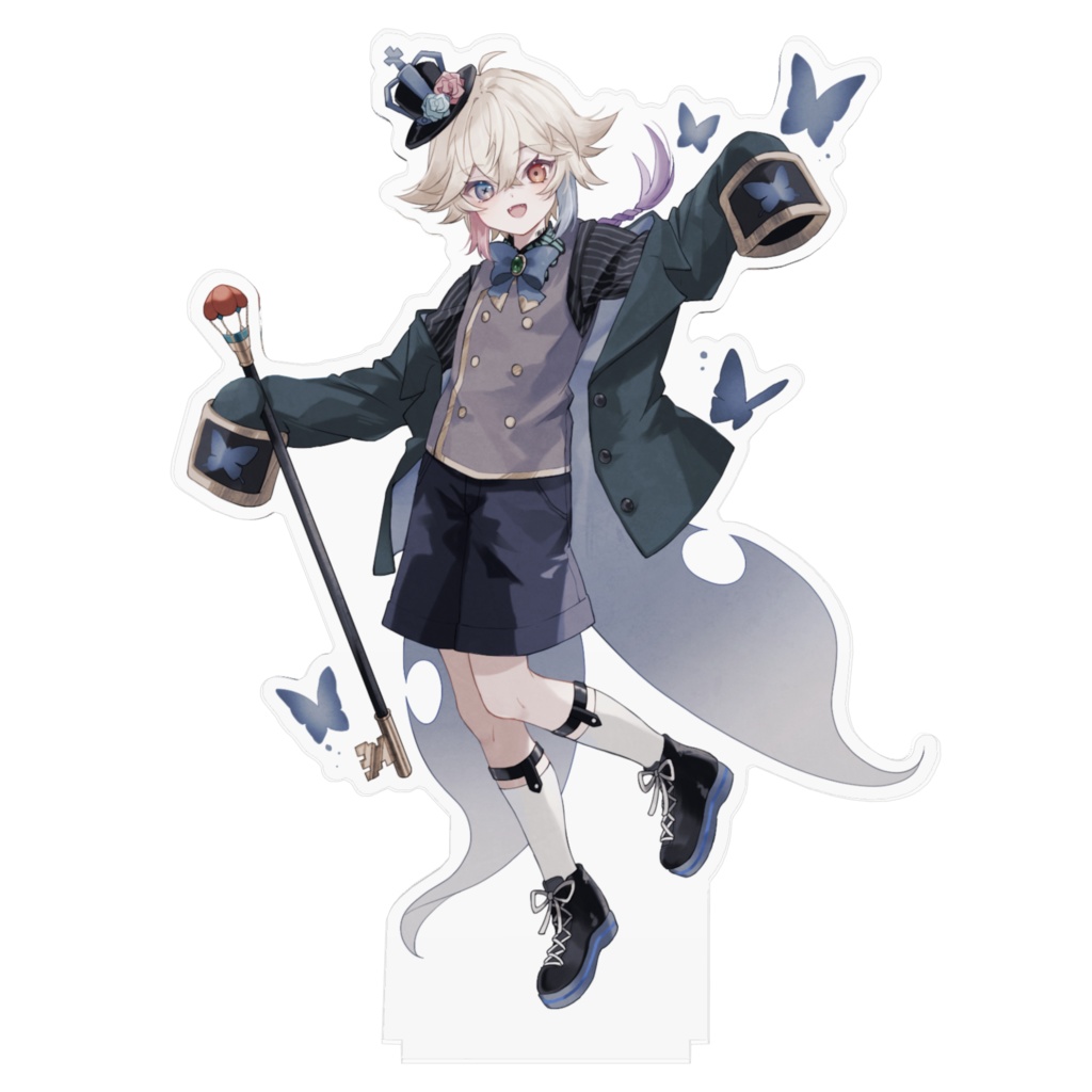 キービジュアル/アクリルフィギュア Ver.デフォルト【北白なぎさ/Vtuber】