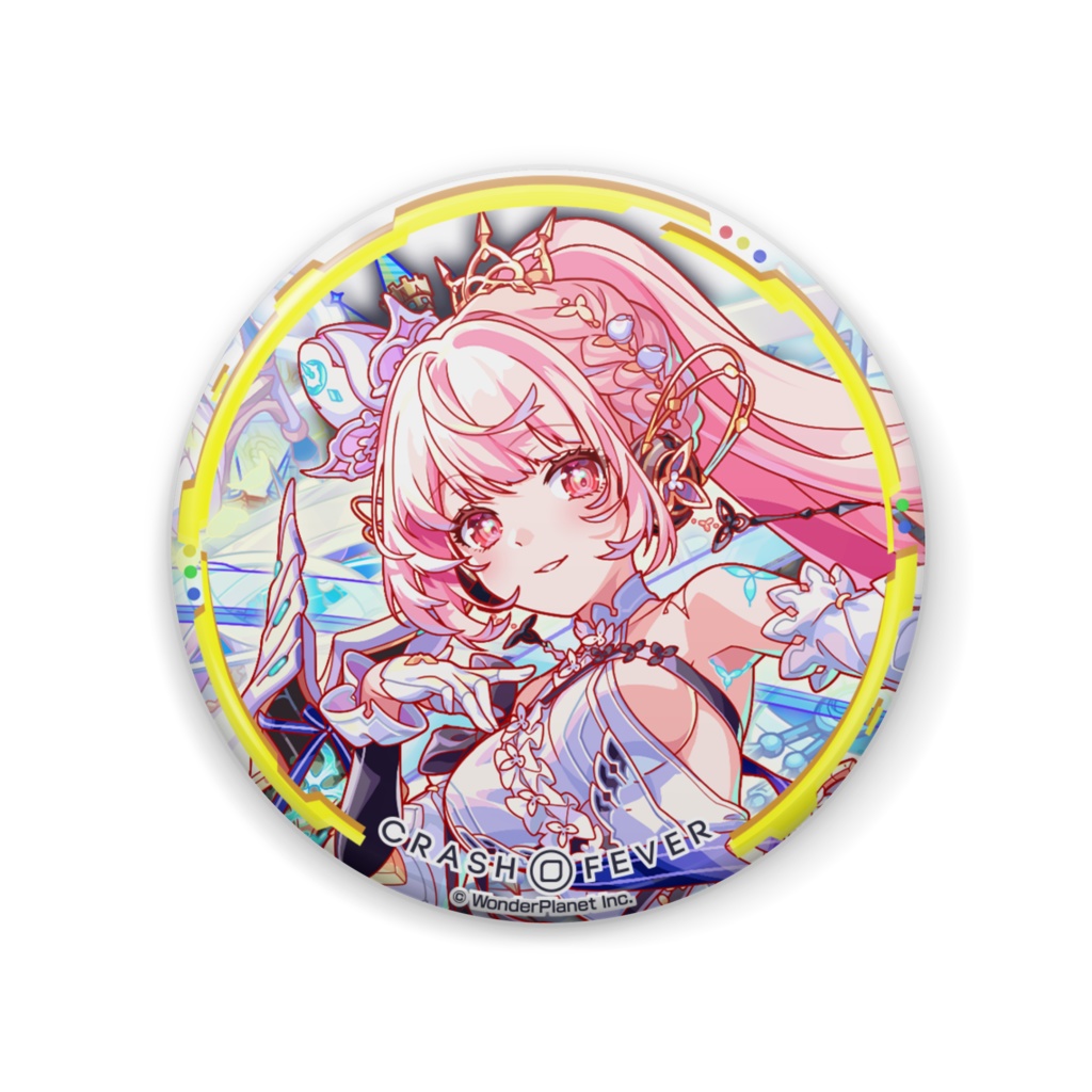 【クラフィ公式】9周年記念グッズ　缶バッジ（ミライ）