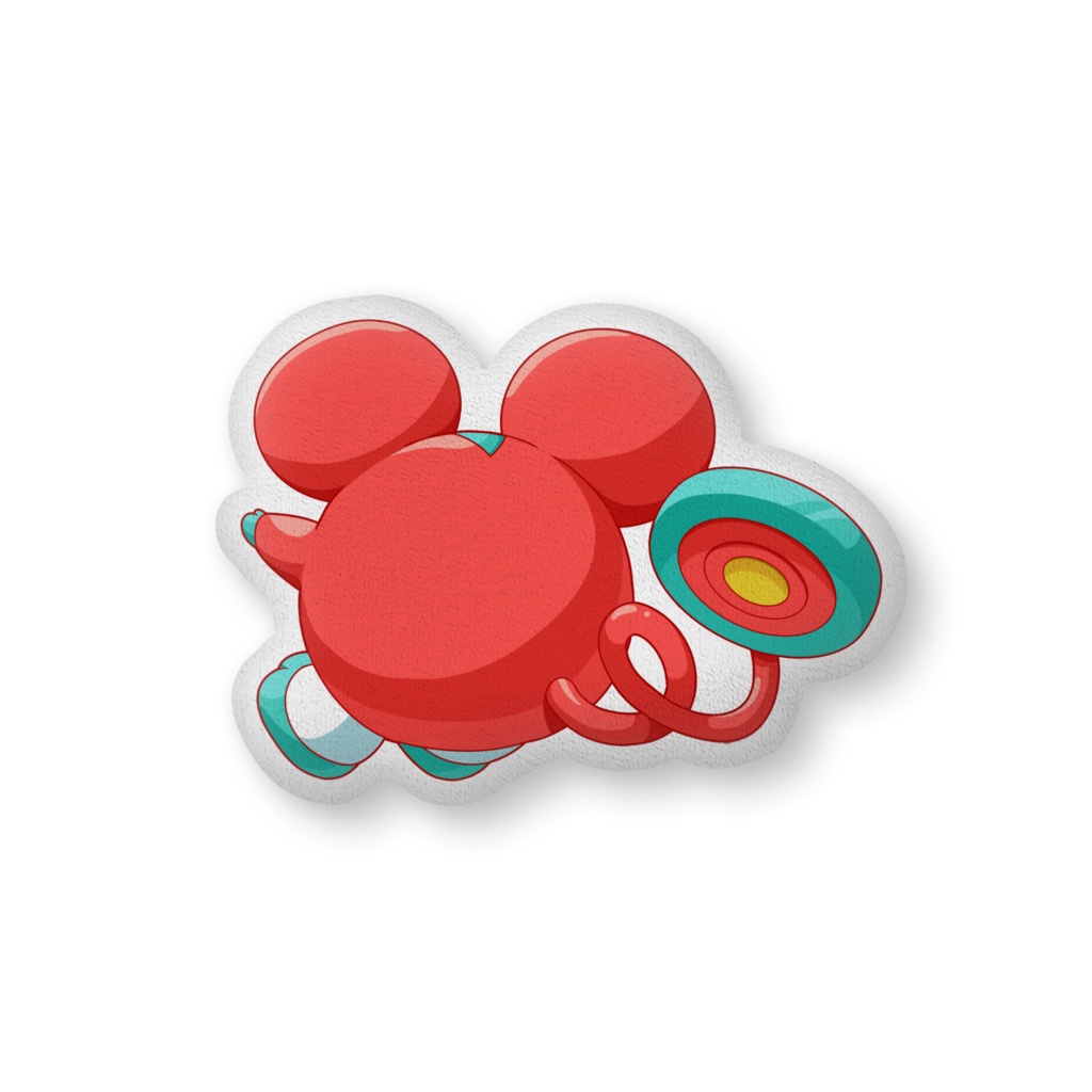 【クラフィ公式】9周年記念グッズ 両面ふかふかクッション(ジェリー)