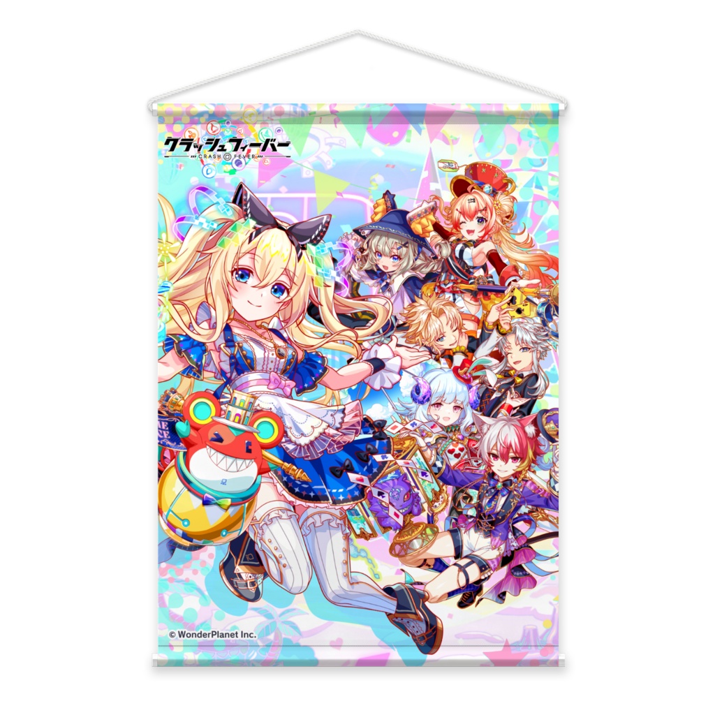 【クラフィ公式】9周年記念グッズ　タペストリー（ALICE SPECIAL FESTIVAL）