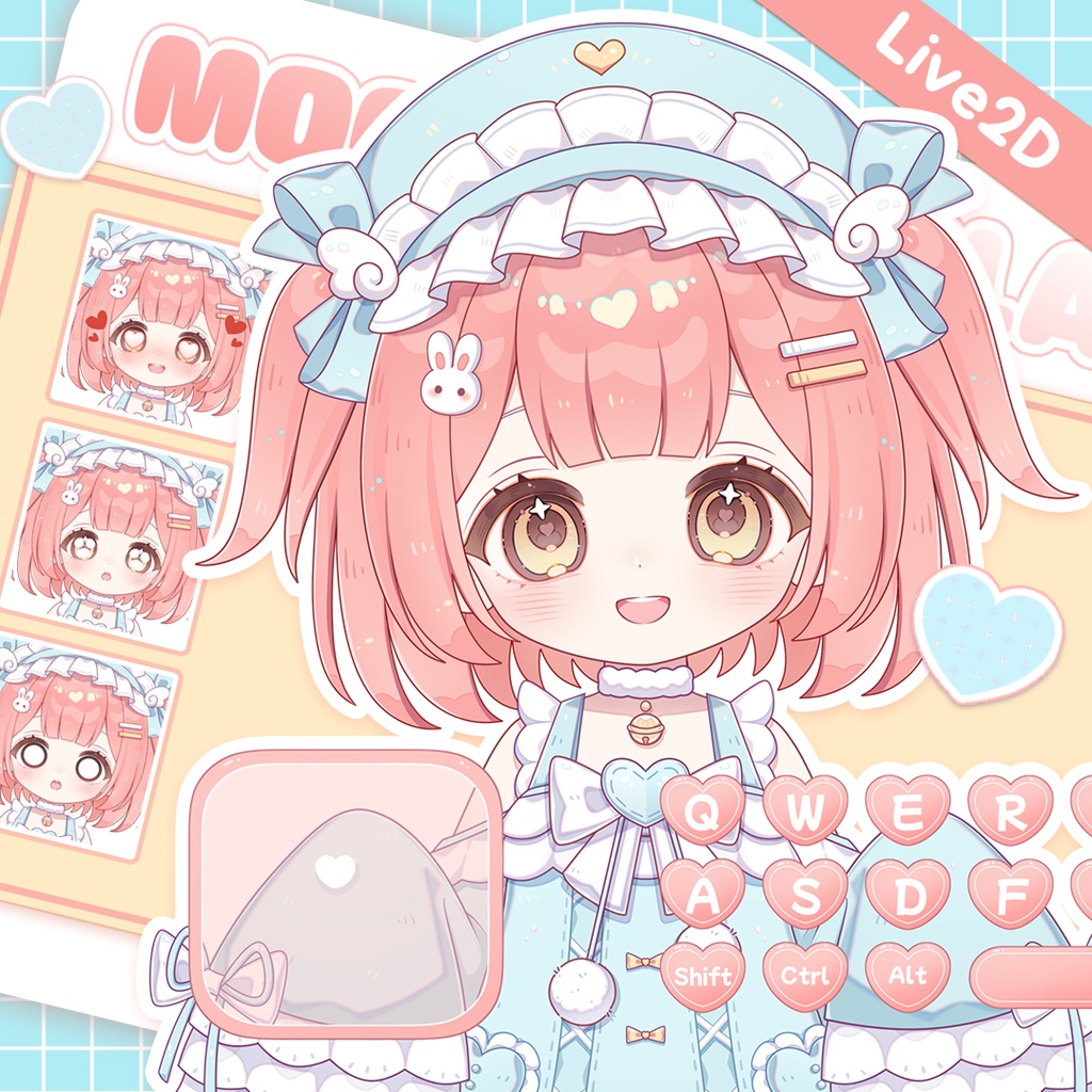 【Live2D】Super cute!