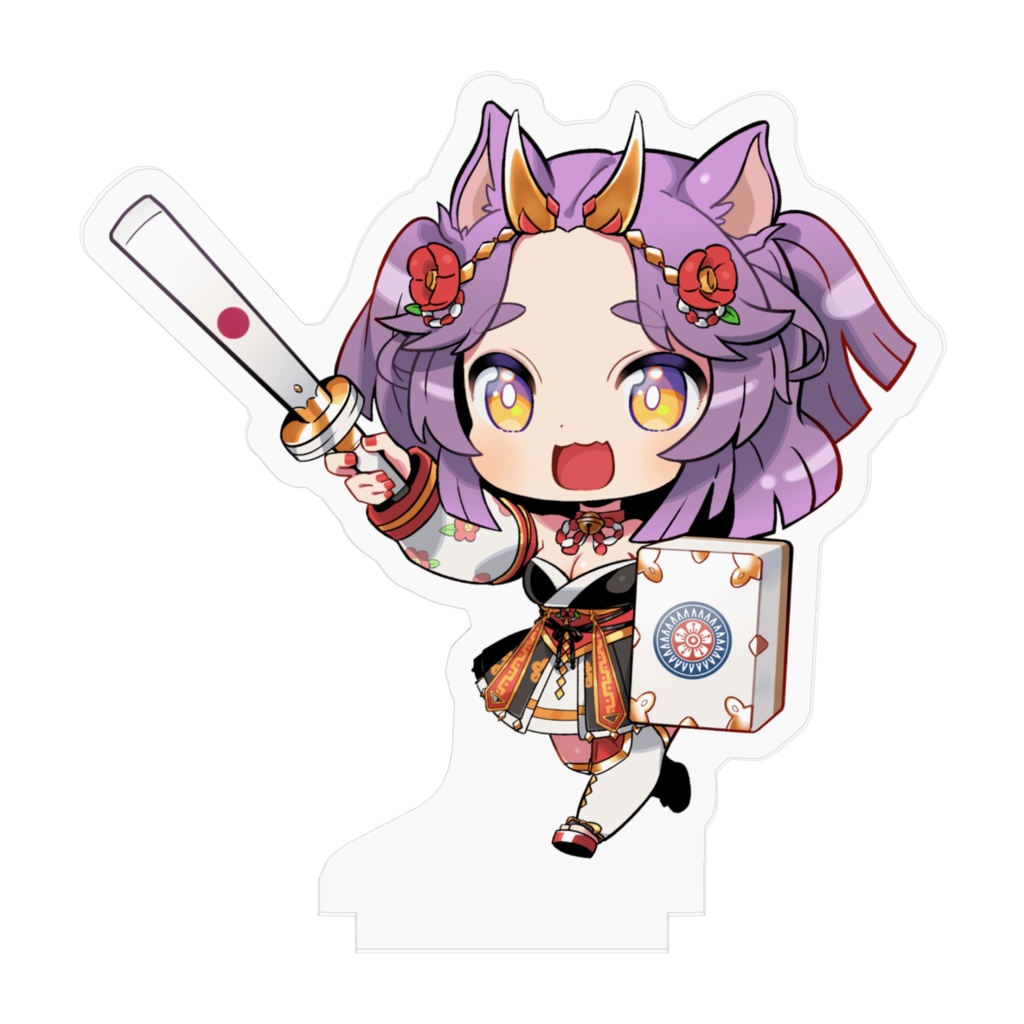 段位戦ver.ねこ武者 アクリルスタンド