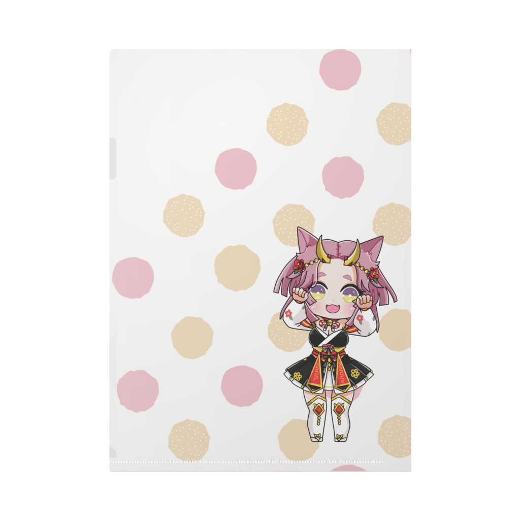 ねこ武者クリアファイル