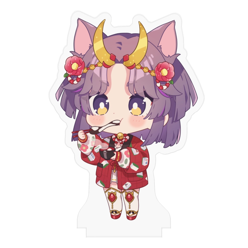 冬ver.ねこ武者 アクリルスタンド