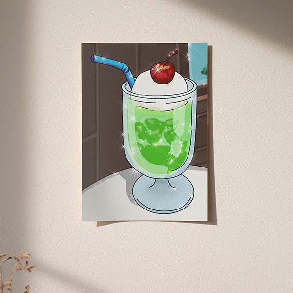 メロンソーダ ポスター