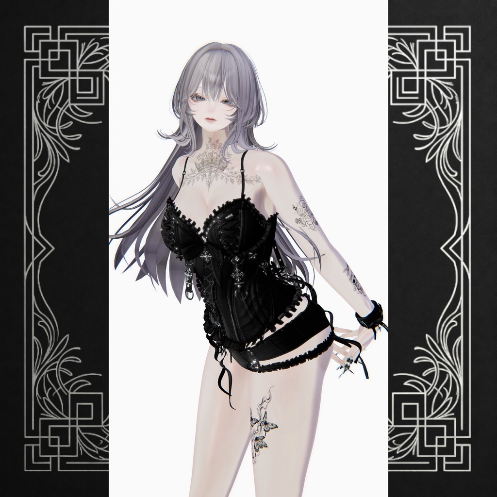 【No.001 - No.012】 Tattoo Design Pack (12 variations)