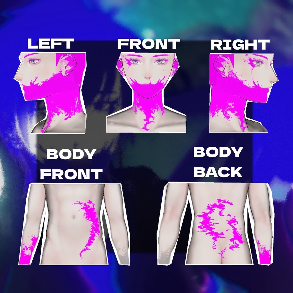 【怜専用】マテリアルエラーテクスチャセット