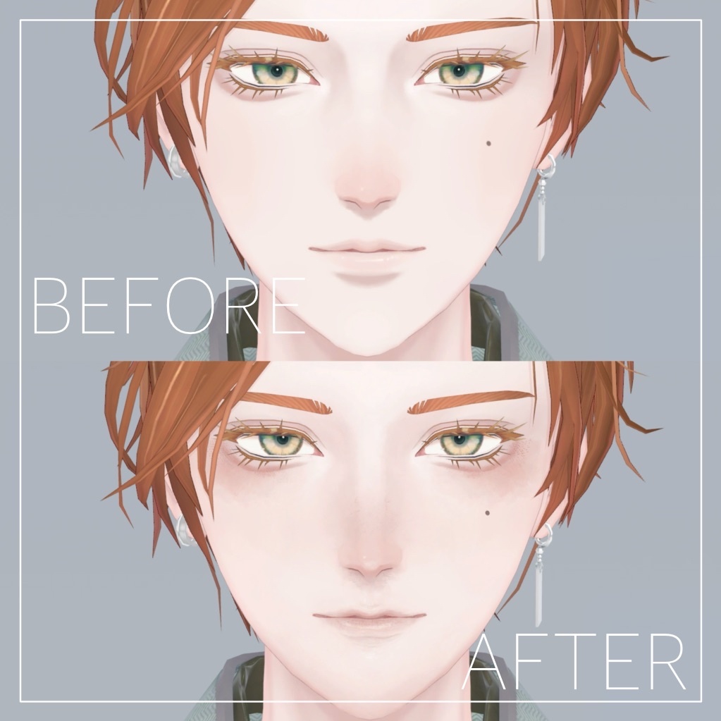 【怜専用】紅葉メイク_OrangeMakeup 4pattern