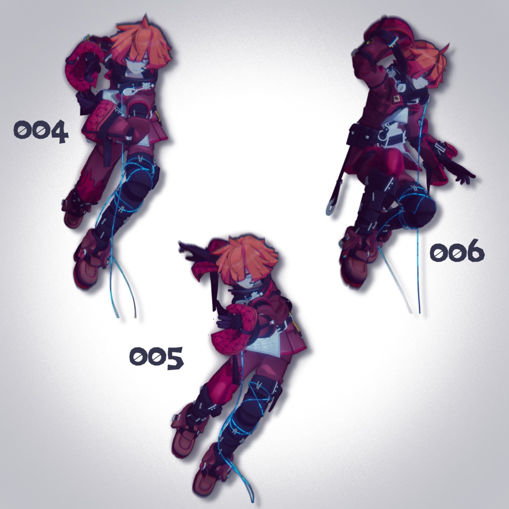 【ラブラドール専用】アクションポーズ+おまけ #CloudzLog