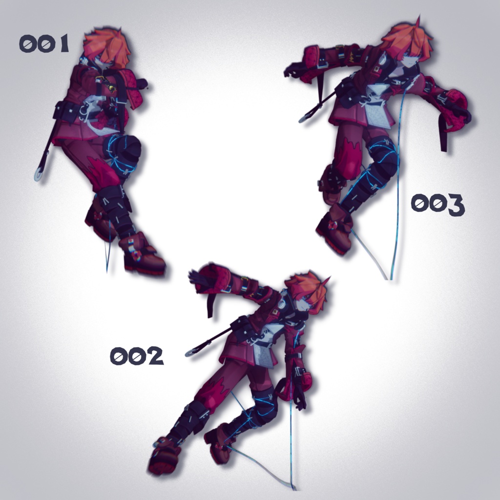 【ラブラドール専用】アクションポーズ+おまけ #CloudzLog