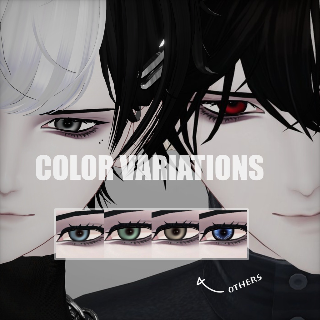 【怜専用】DarkMakeup+EyeTexture