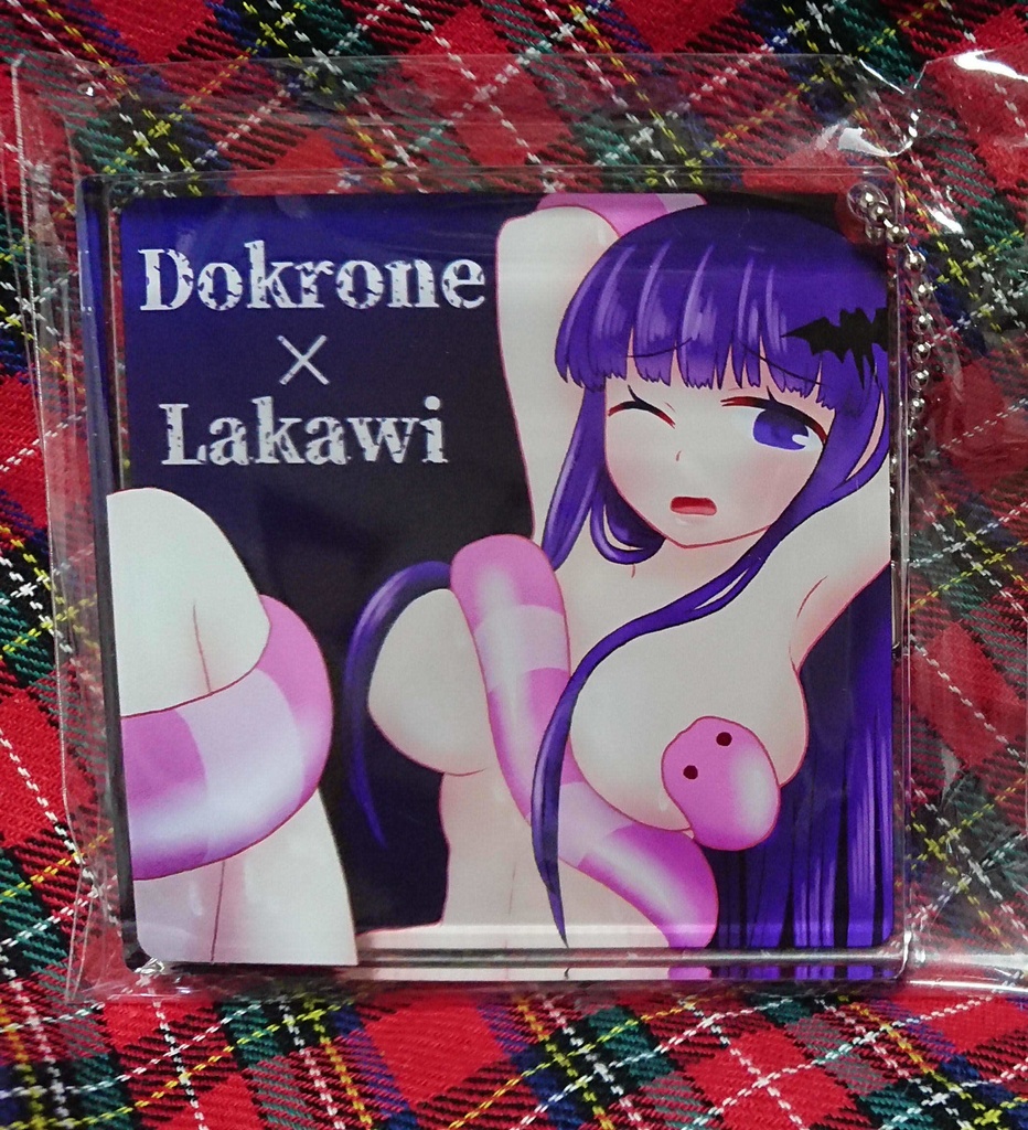 Lakawiちゃんドミノストラップ(40×80×8mm/80×80×8mm)