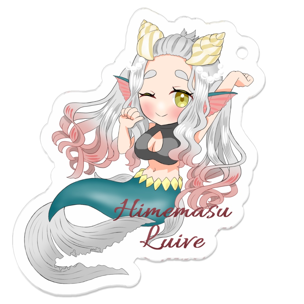 【非公式】2023秋　姫鱒るいべ　アクリルキーホルダー