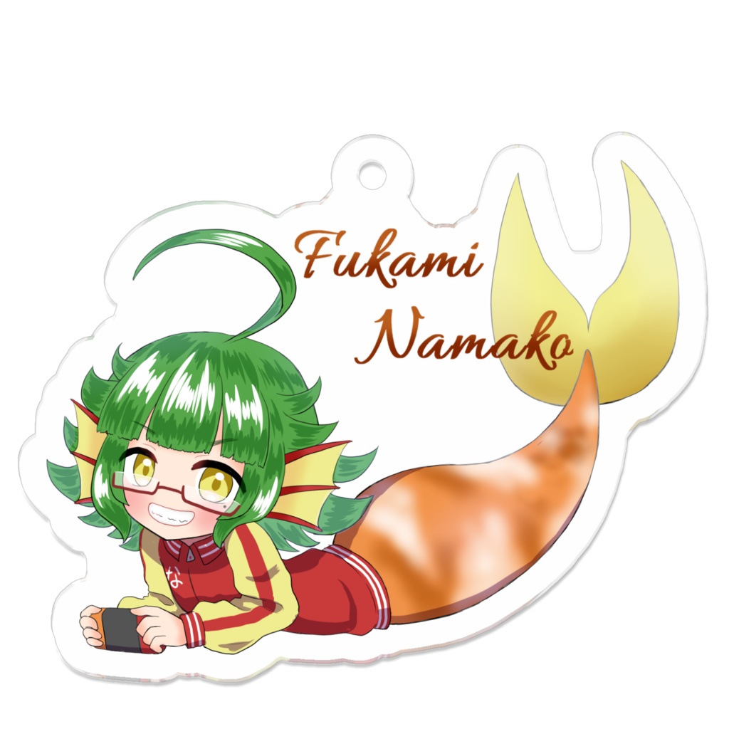 【非公式】2023秋 深海ナマ子 アクリルキーホルダー